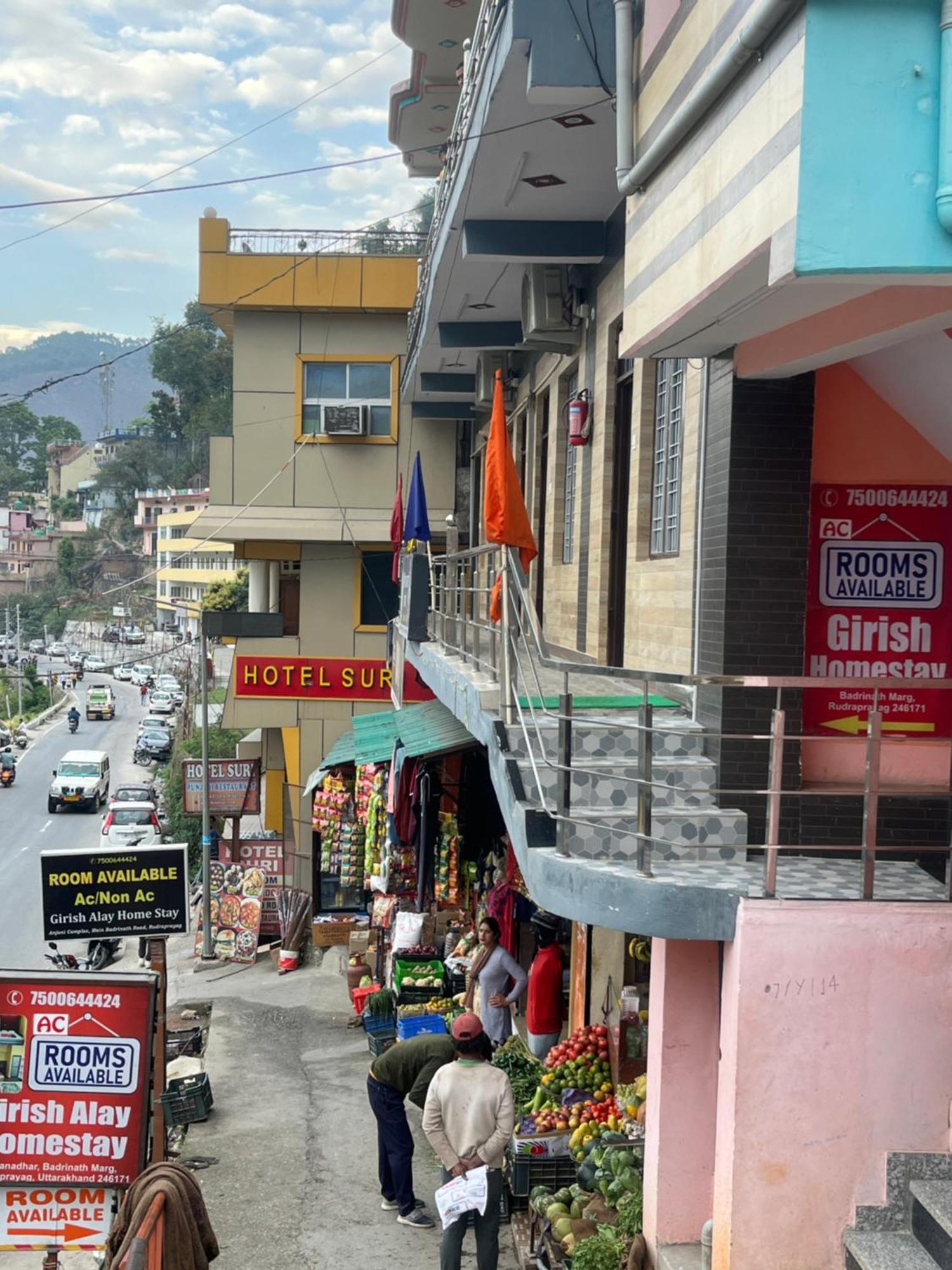 Girish Alay Home Stay Rudraprayāg Extérieur photo